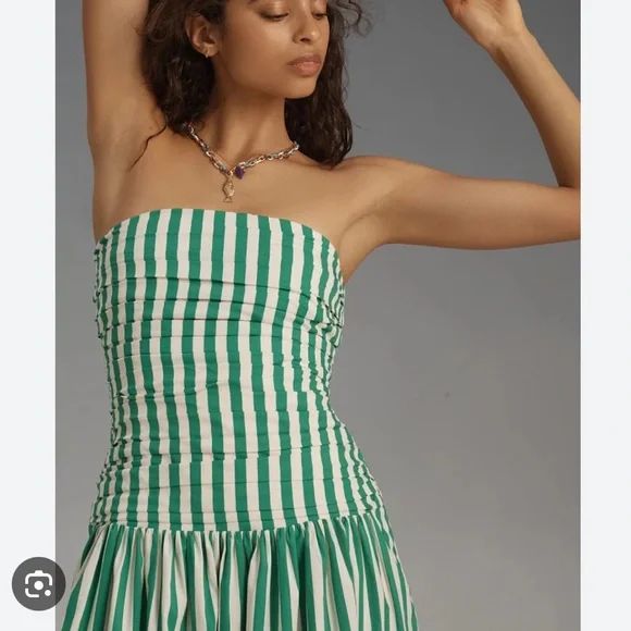 Rhode Selma Dress in Green / Size 2 - Picture 5 of 8